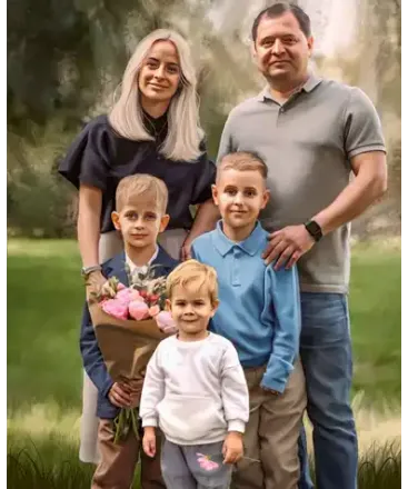 oil imitation example